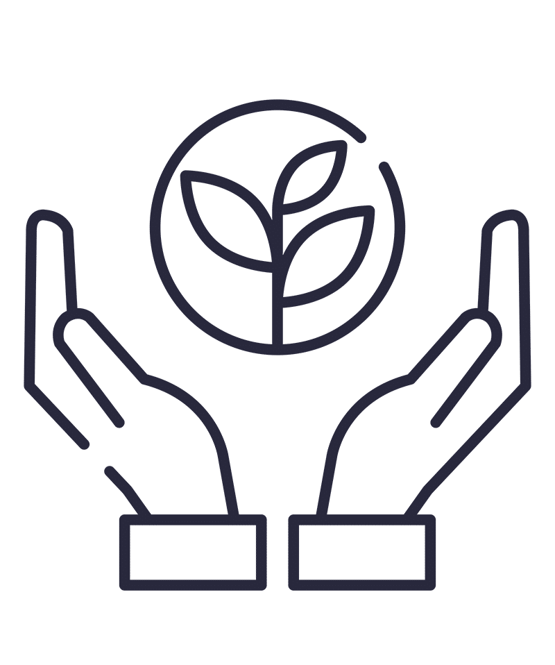 nachhaltigkeit-vorteile-erdkugel-logo Grafik mit geschützter Erdkugel steht für Nachhaltigkeit